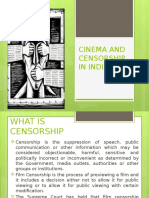 Cinema and Censorship in India