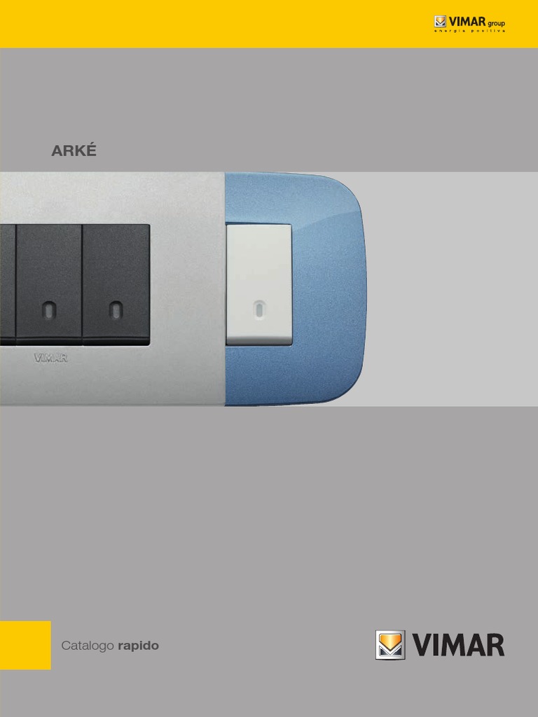 B c16046 Vimar Catalogo Rapido Arke It.63637 | PDF