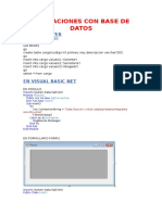 Aplicaciones Con Base de Datos