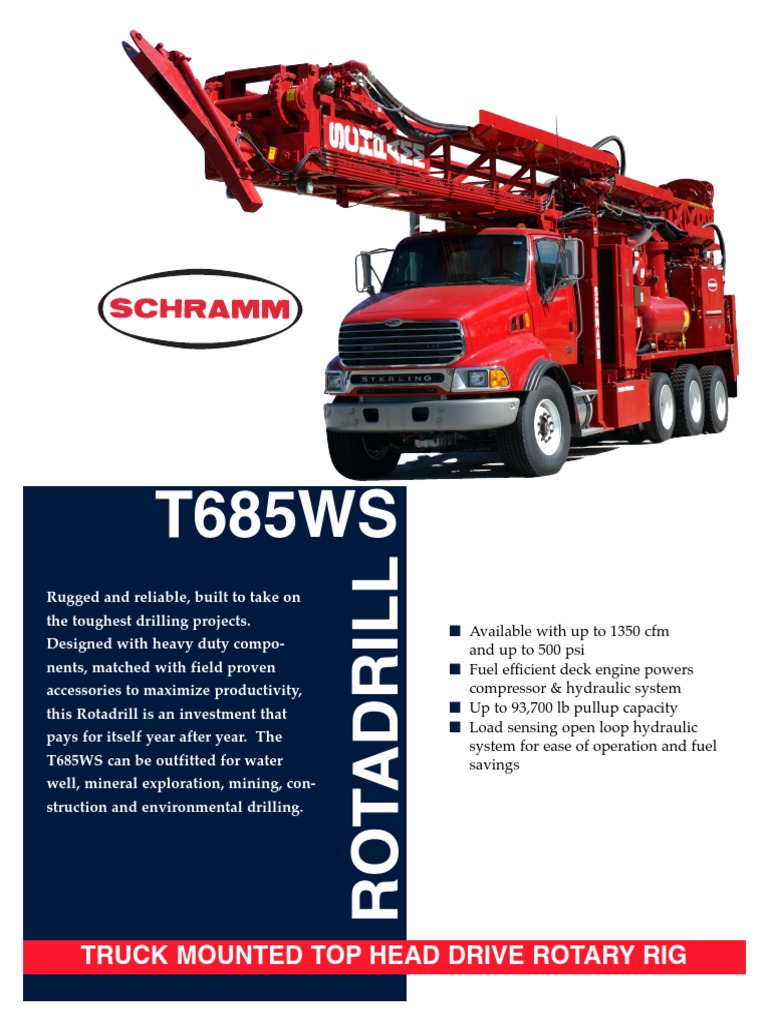 T685WS11 05 | PDF | Drilling Rig | Axle