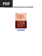 Microprocessor Book PDF