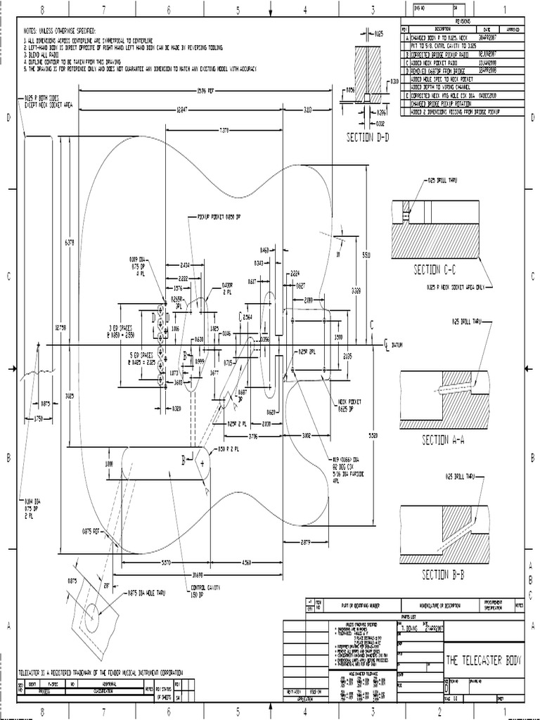 Tele Body Drawing Reve PDF | PDF