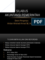 Silabus Akuntansi Pemerintahan