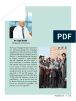 DR Sajid Bashir (Hod Managment and Social Sciences