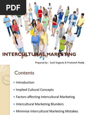 Intercultural marketing ppt.