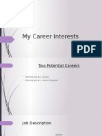 my career interests