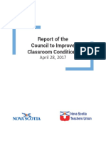 Classroom Council Final Report 2017