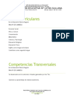 Áreas y Competencias Transv.