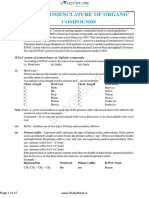 Nomenclature Organic Chemisty Theory PDF