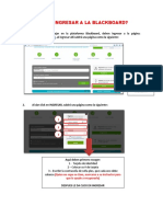 Cómo Ingresar a La Blackboard - Aprendices