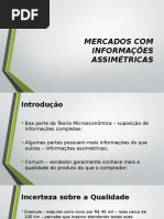 Aula 05 - Mercados Com Informações Assimétricas - Acadêmicos