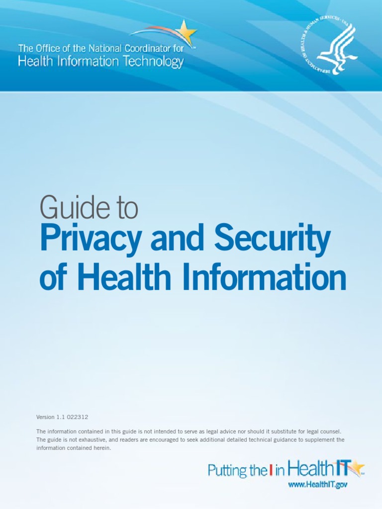 Health Information Privacy & Security Guide | PDF | Electronic Health ...