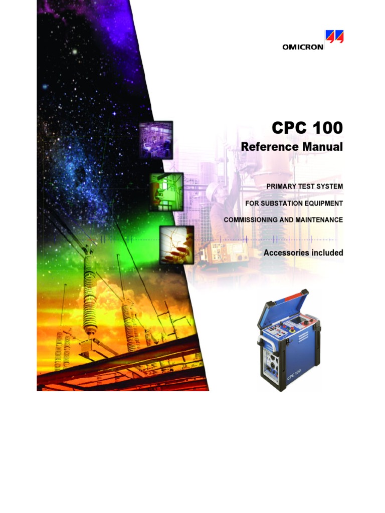 CPC 100 Reference Manual | PDF | Power Supply | Menu (Computing)