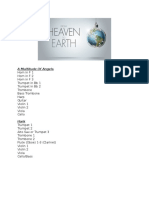 Heaven To Earth Draft # 1