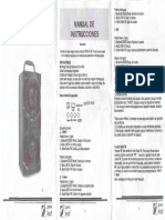 Manual Bocina Bluetooth Mitzu Green Leaf 18-9426BL