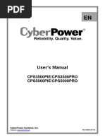 K01 0000137 04 CPS3500 5000PIE CPS3500 5000PRO - User+Manual