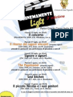 Locandina Cinemamente Light 2010 - 3^ Edizione