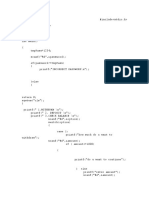 Atm System Switch Statement With Password