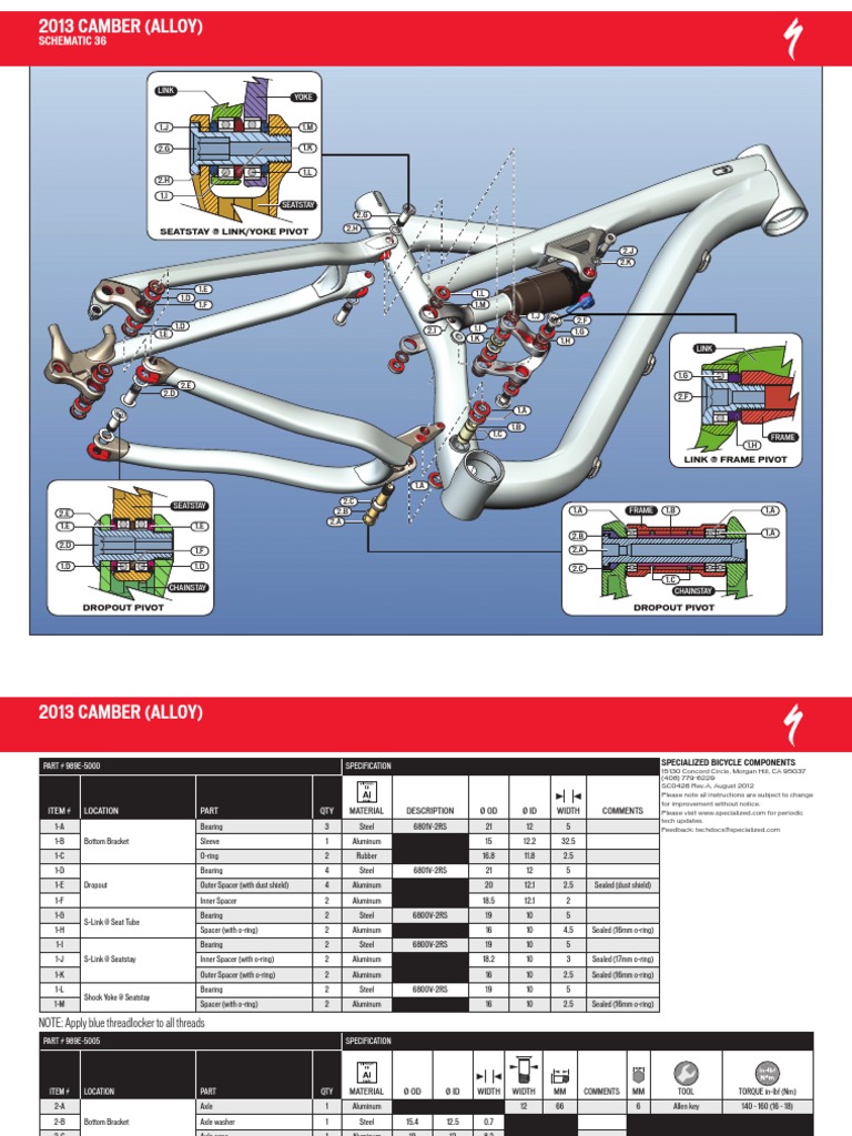 Specialized Camber Pivot Suspension PDF