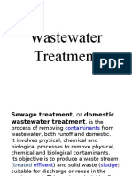FINAL - Lecture 5A - Wastewater Treatment (Series 2016)