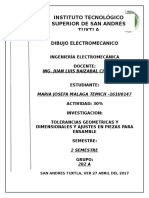 Tolerancias Geométricas y Dimensionales