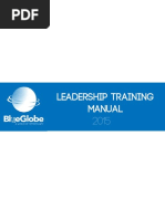 blue globe leadership training manual