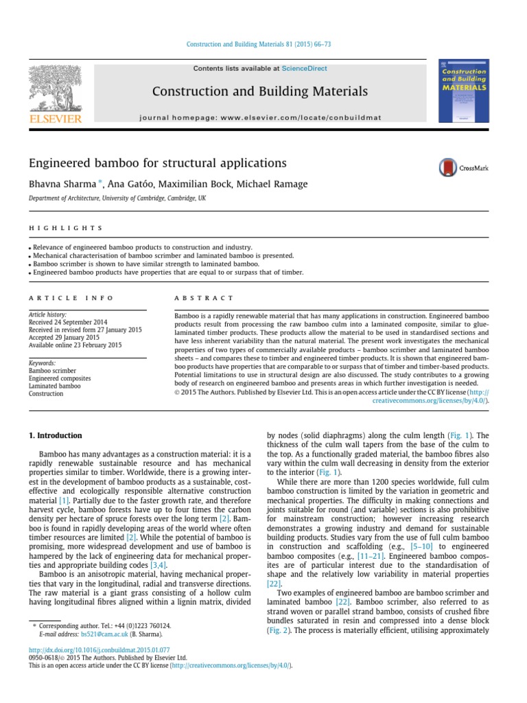 Bamboo PDF | PDF