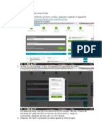 Pasos para El Ingreso Al Curso Virtual