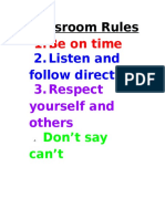 Rules