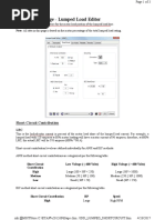 Lumped Load Editor - Short-Circuit PDF