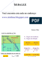 Refração Da Luz - em Construção