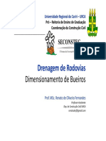 Dimensionamento de Bueiros