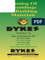 Dykes Moulding Catalog 2012