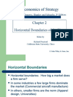 Horizontal Boundaries - Economies of Strategy Chapter 2