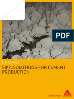 Sika Solutions For Cement Production - Web