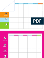 Plantilla Menu Semanal PDF