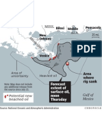 Map of Spill, July 22