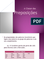 A Classe Das Preposições