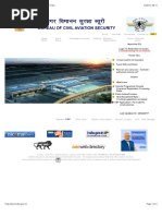 Welcome to Bureau of Civil Aviation Security of India
