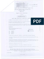 BIOLOGY - CSEC Paper 1 General Proficiency - June 2001