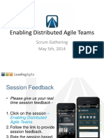 Enable Distributed Agile Teams