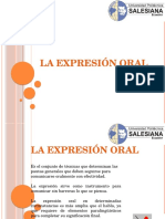Expresión y Estilística Oral