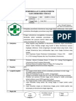 Sop Pem. Lab - Yg Beresiko Tinggi (811&812)