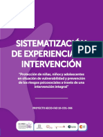 Ejemplos de Sistematización Experiencias