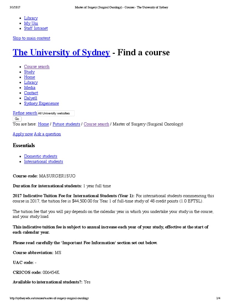 University at sydney image