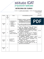 Bitácora de Curso