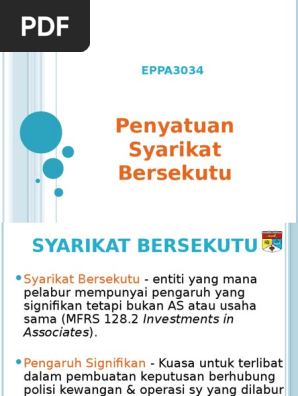 Syarikat Bersekutu Pdf