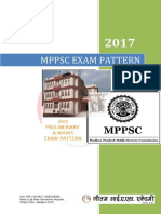 MPPSC Preliminary and Mains Syllabus 2017