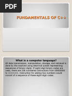 Fundamentals of C