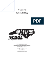 A Guide To SAFE SCAFFOLDING PDF